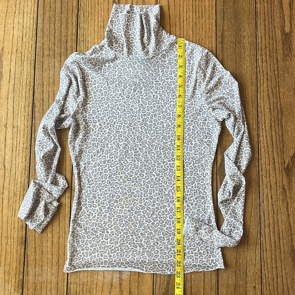 AFRM Zadie Power Mesh Turtleneck Top Size M - Picture 12 of 13